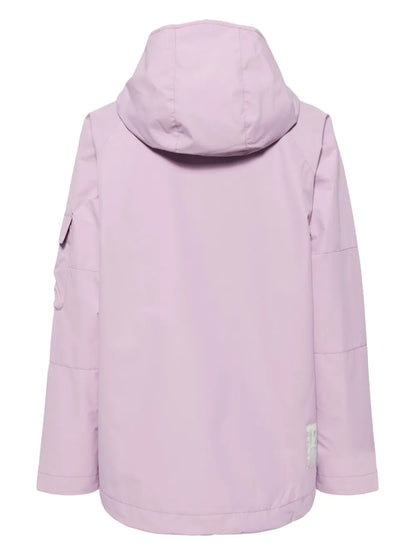 Logo-Appliqué Hooded Jacket