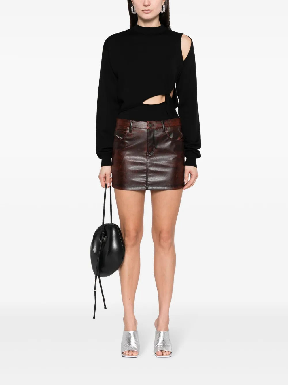 Cut-Out Wool Jumper
