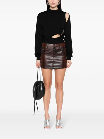 Cut-Out Wool Jumper