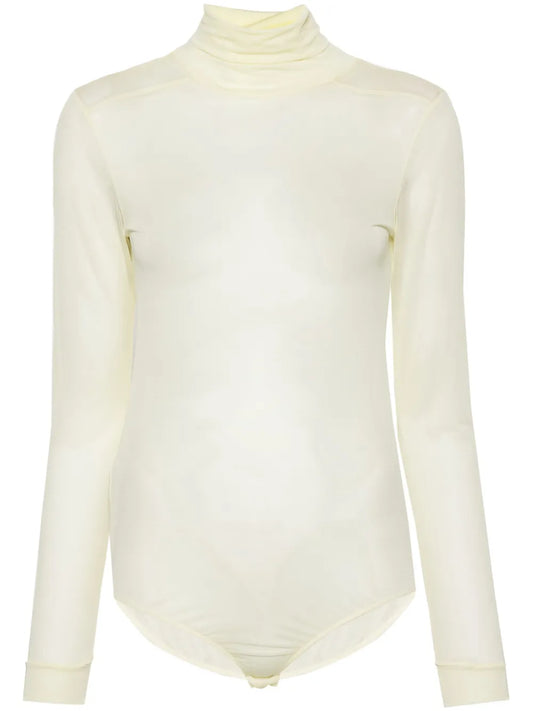 Four-Stitch Sheer Bodysuit