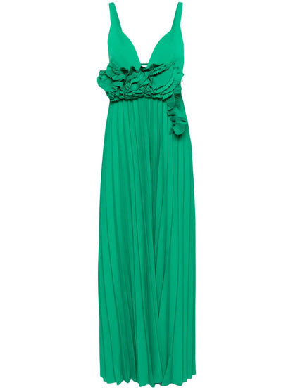 Palmer Pleated Maxi Dress