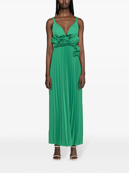 Palmer Pleated Maxi Dress