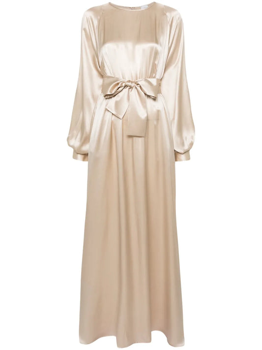 Satin Silk Maxi Dress
