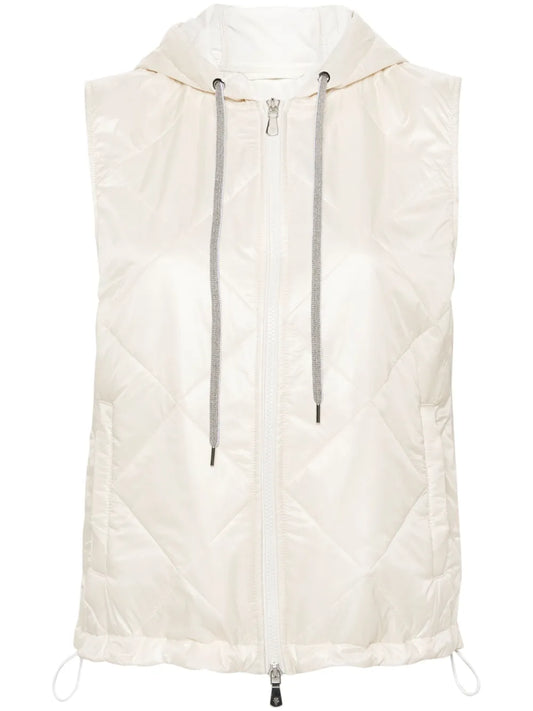 Padded Hooded Gilet
