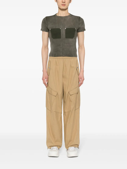 Ribbed-Knit T-Shirt