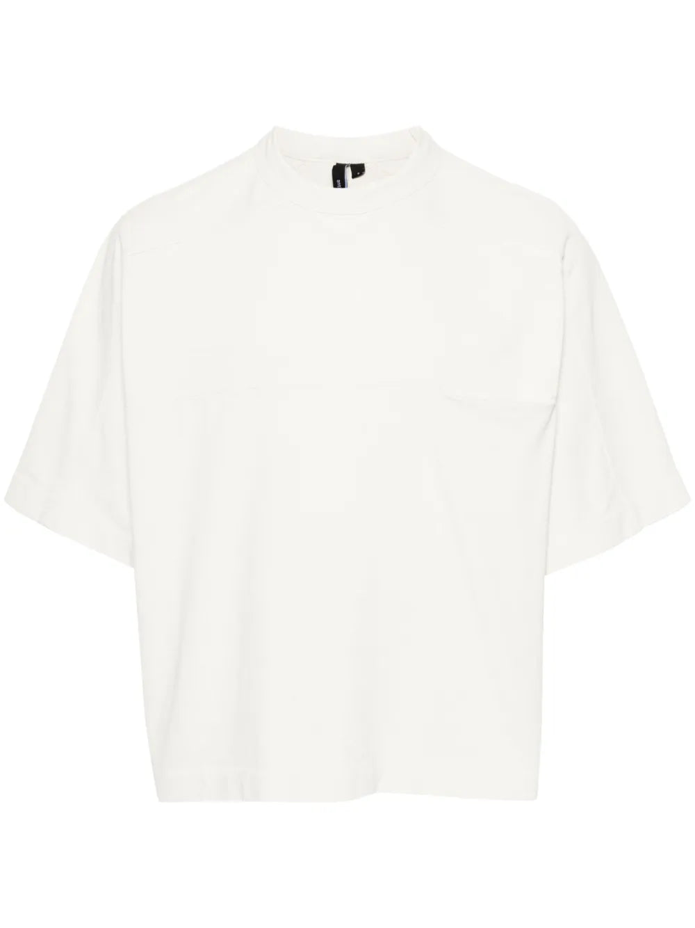 Panelled Organic-Cotton T-Shirt