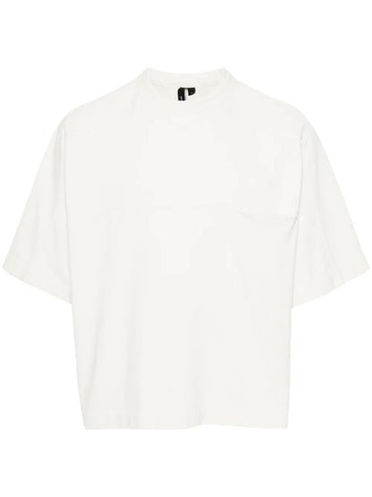 Panelled Organic-Cotton T-Shirt