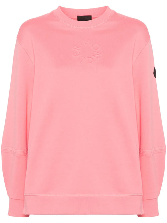 Embossed-Logo Cotton Sweatshirt