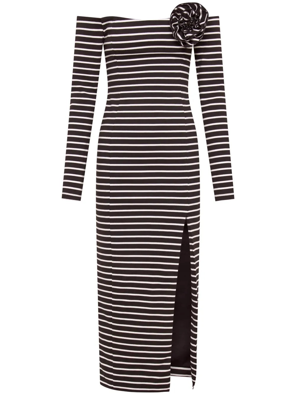 Miriam Floral-Appliqué Dress