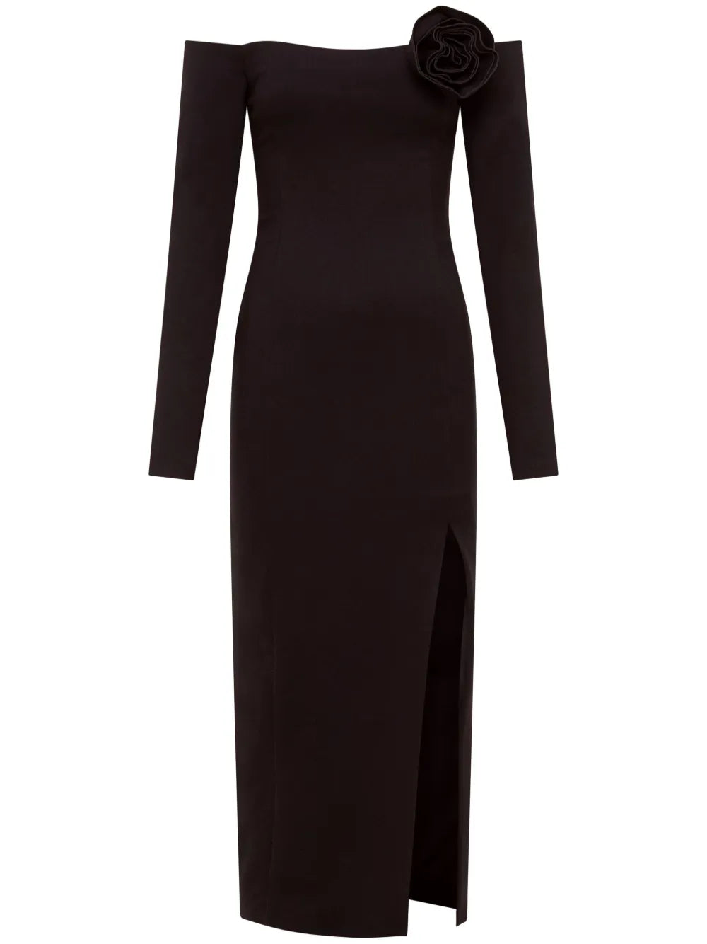 Miriam Floral-Appliqué Dress