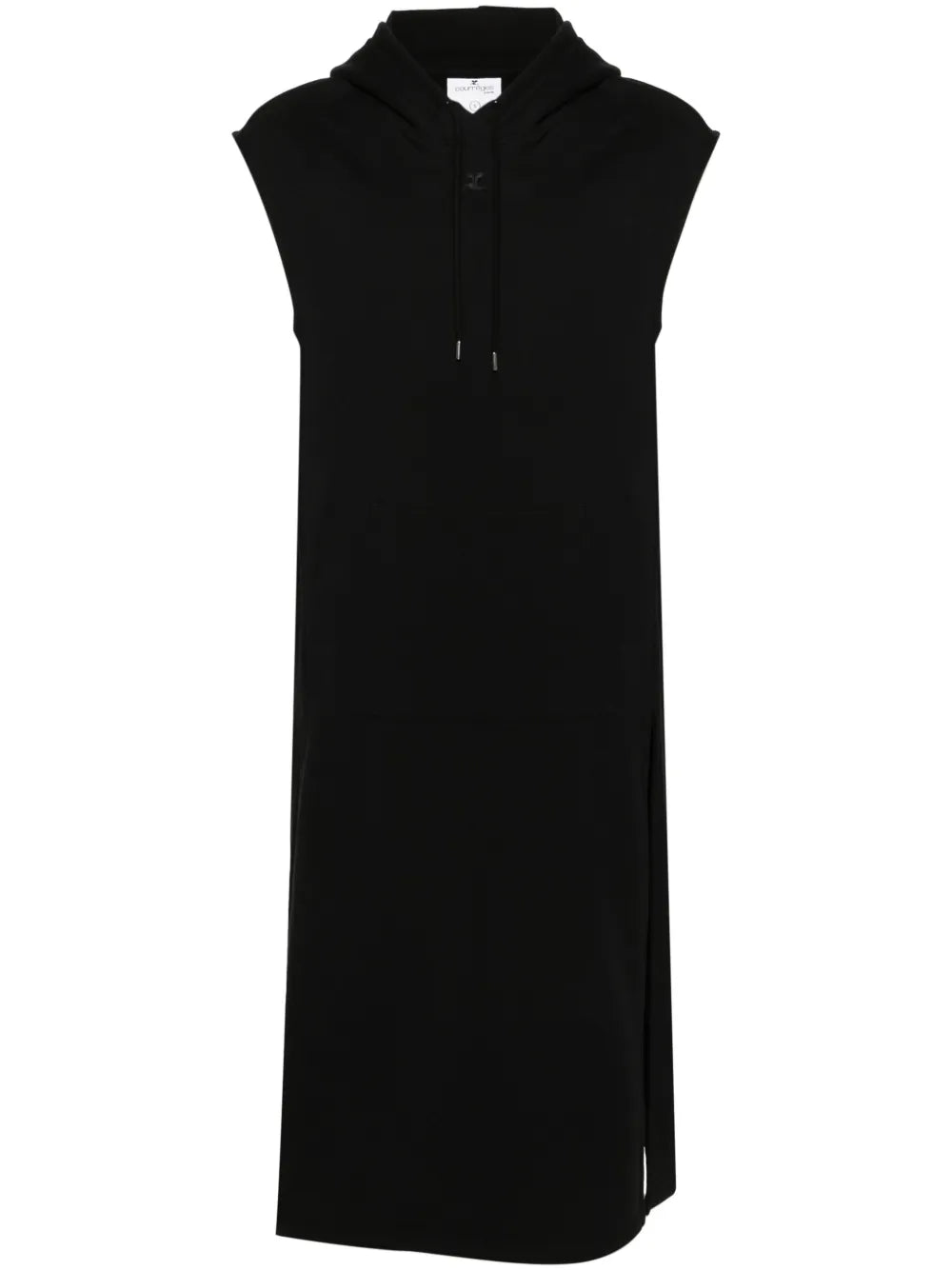 Sleeveless Hooded Maxi Dress