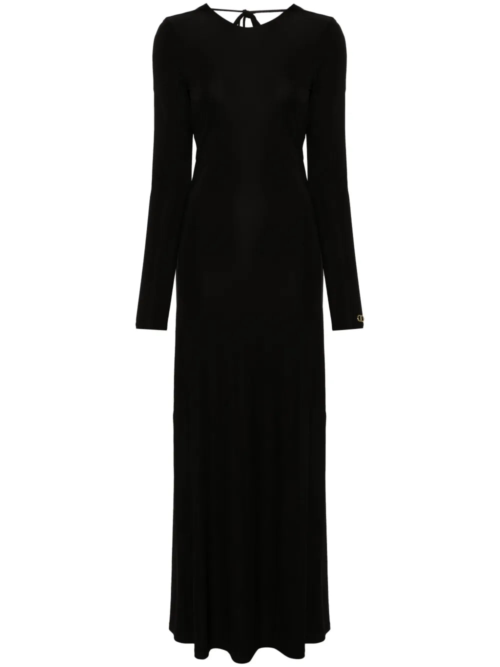 Logo-Plaque Dress