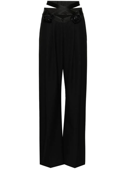 Wrapped In Roses Tailored Trousers