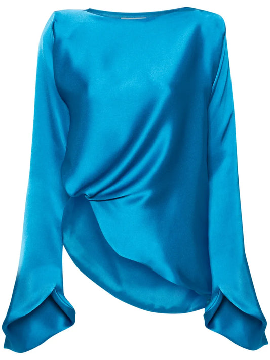 Evie Satin Blouse