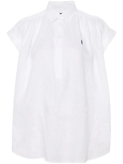Polo Pony Linen Blouse