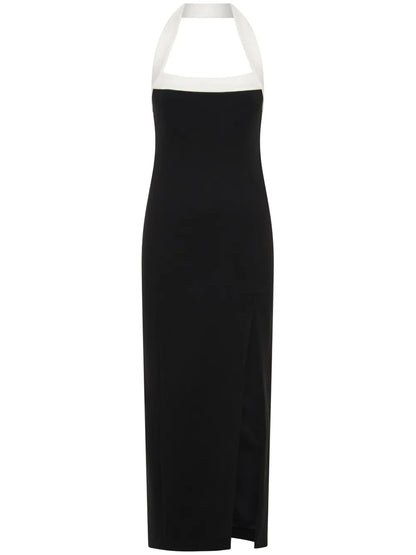 Jane Halterneck Midi Dress