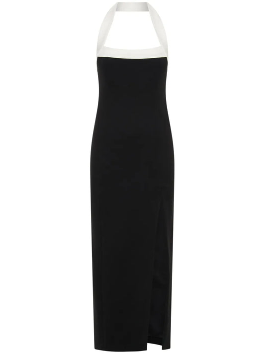 Jane Halterneck Midi Dress