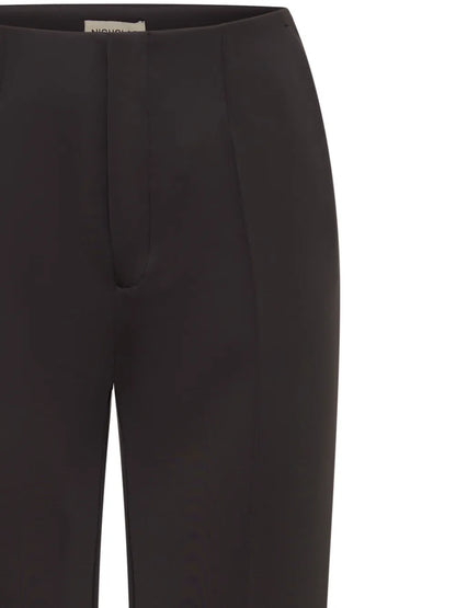 Lillianna Straight-Leg Pleated Trousers