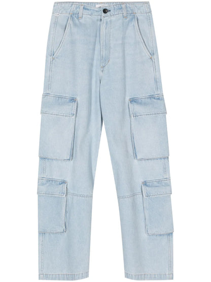 Delena Straight-Leg Cargo Jeans