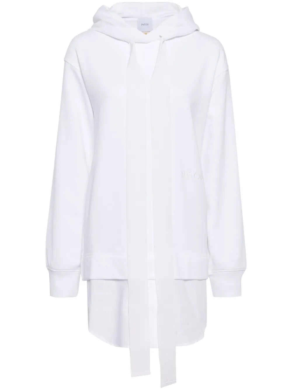 Trompe-L'Oeil Hoodie Dress