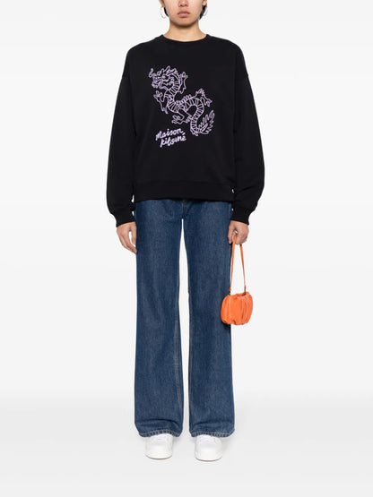 Chinese Dragon Cotton Sweatshirt