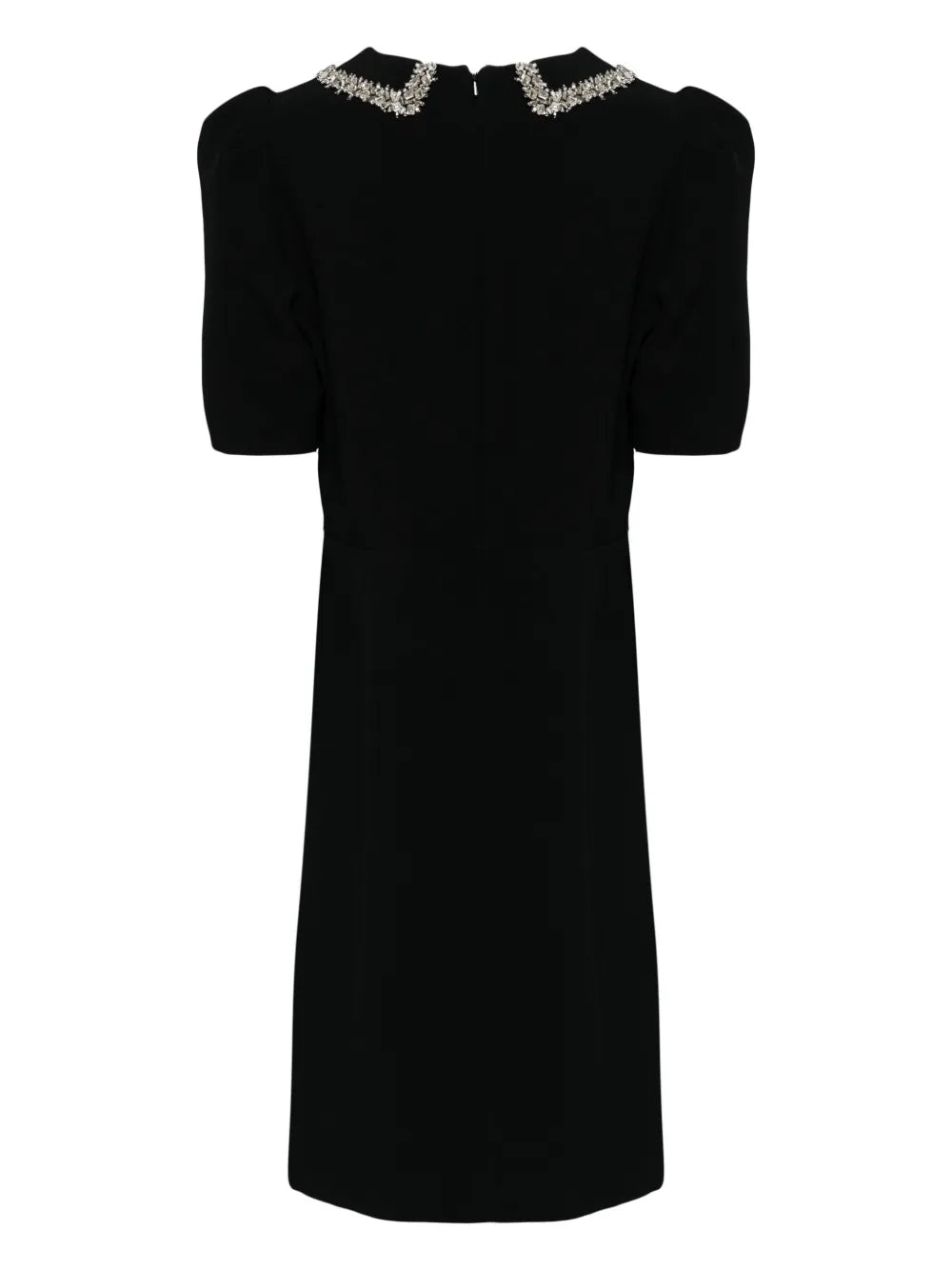 Crystal-Embellished Mini Dress