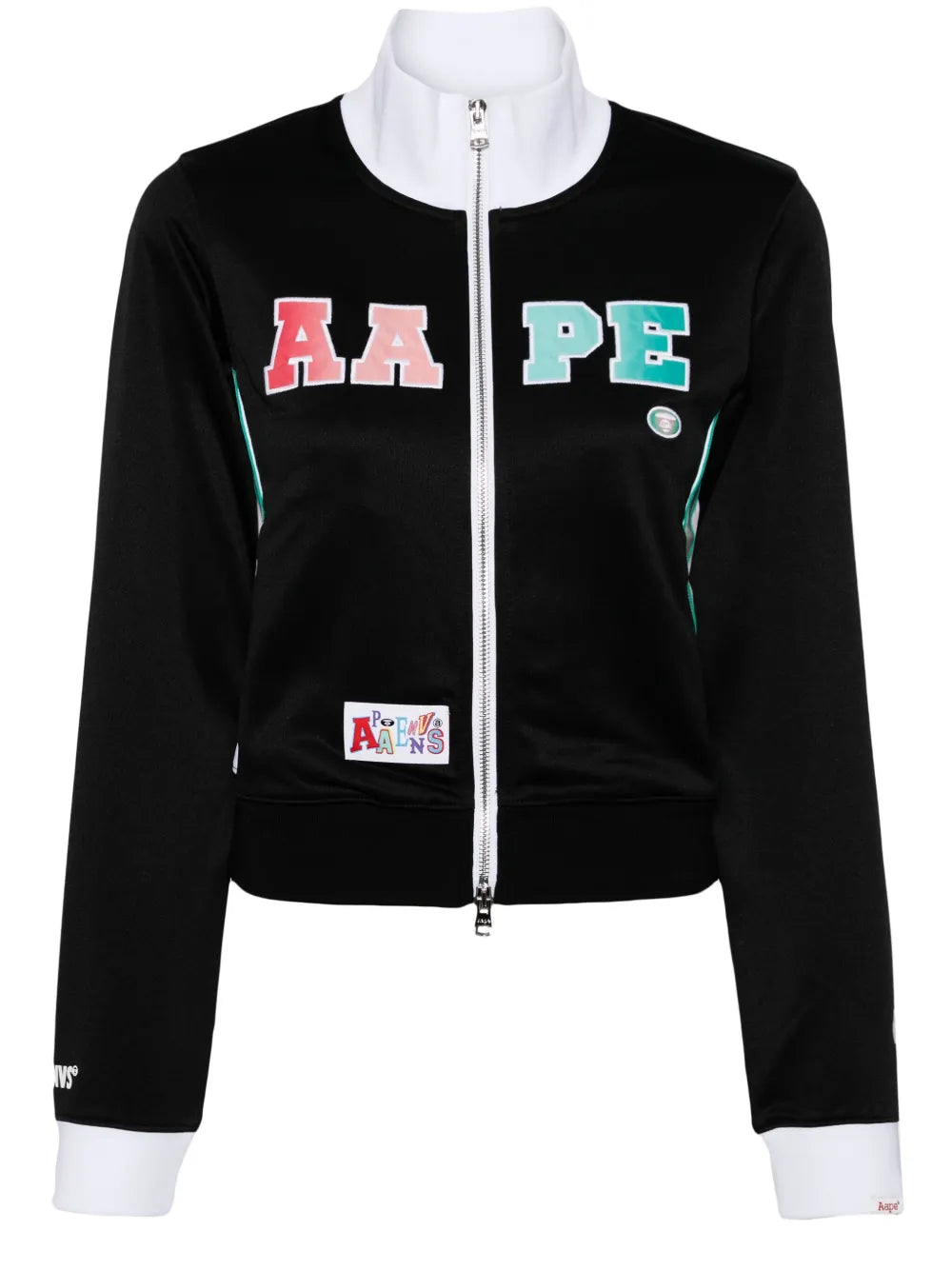 Logo-Print Zipped Jacket