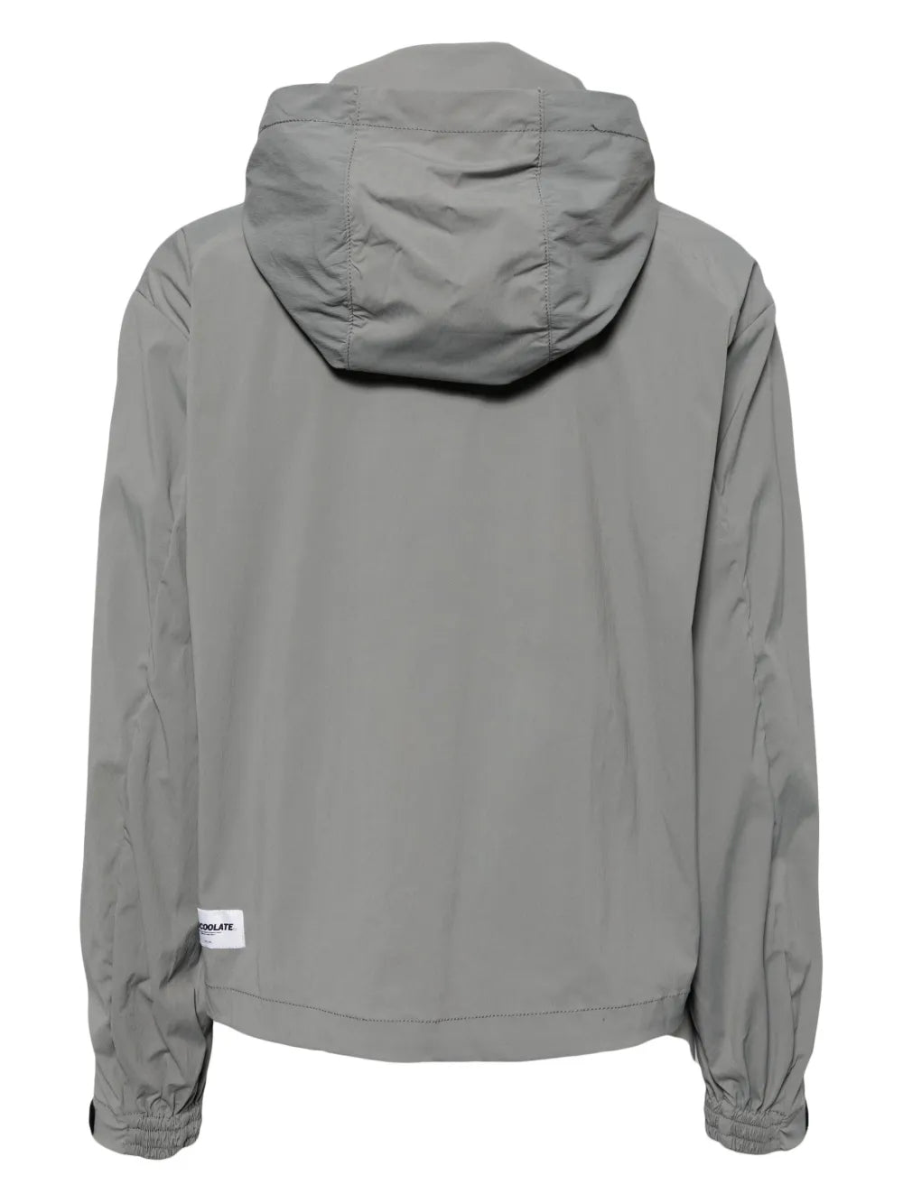 Logo-Appliqué Hooded Windbreaker
