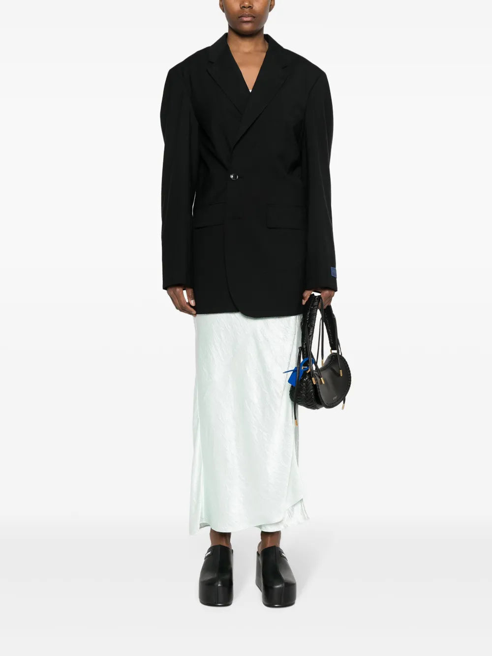 Double-Breasted Tailored Blazer