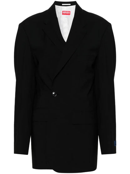 Double-Breasted Tailored Blazer