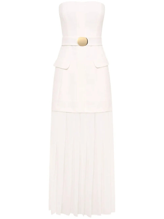 Reagan Pleated Maxi Dress