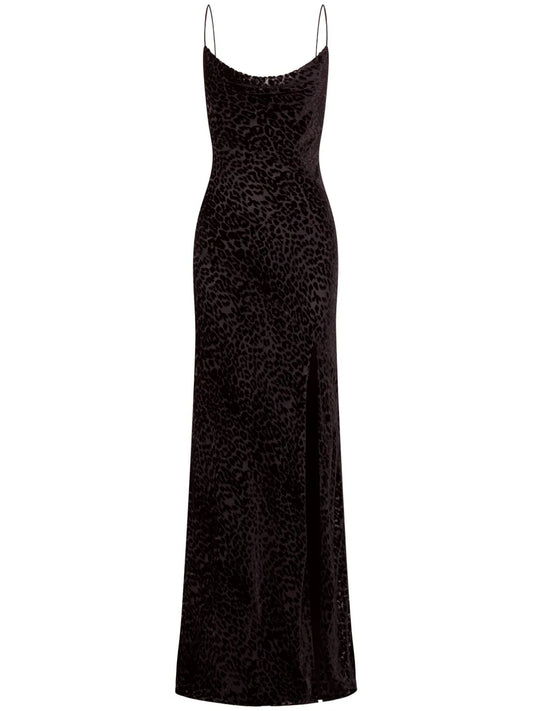 Ariel Leopard-Print Gown