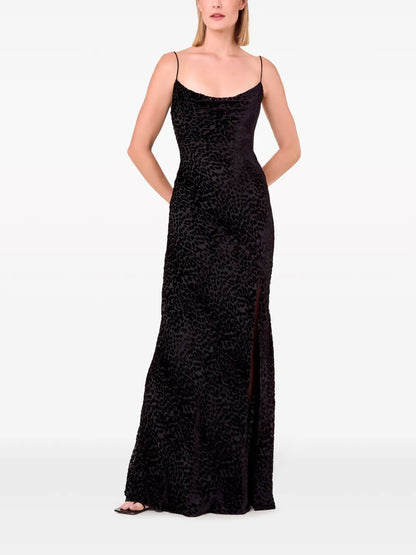 Ariel Leopard-Print Gown