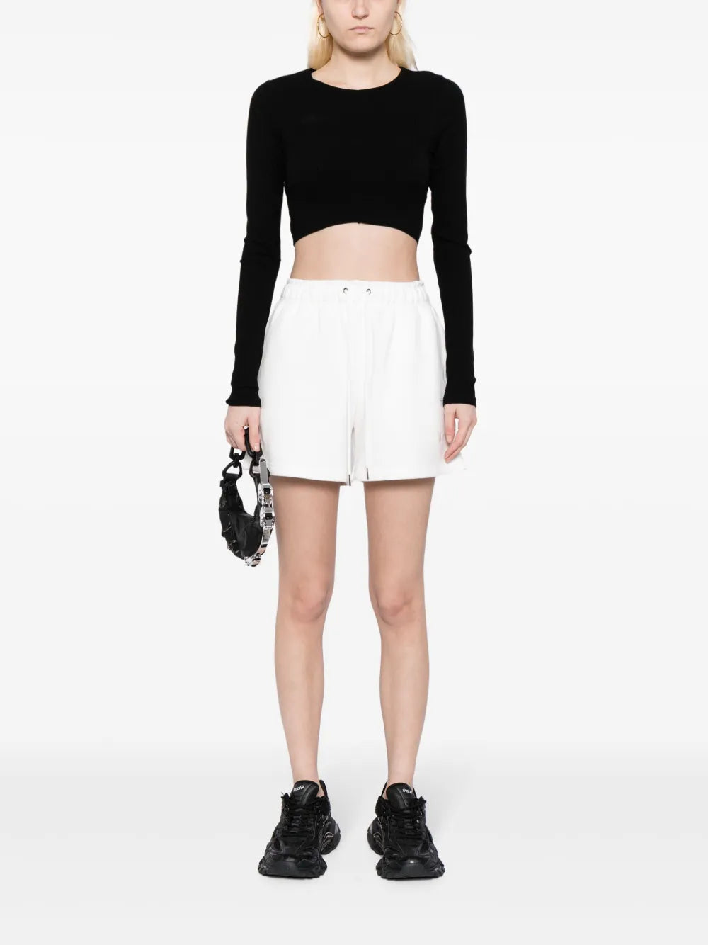 Drawstring-Waist Cotton Shorts