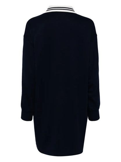 Logo-Print Sweatshirt Dress