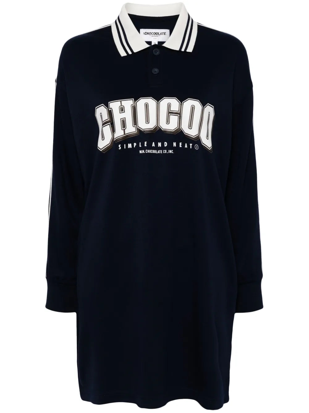 Logo-Print Sweatshirt Dress