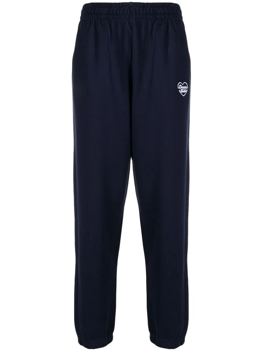 Logo-Embroidered Cotton Track Pants