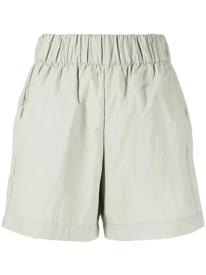 High-Waisted Elasticated Shorts