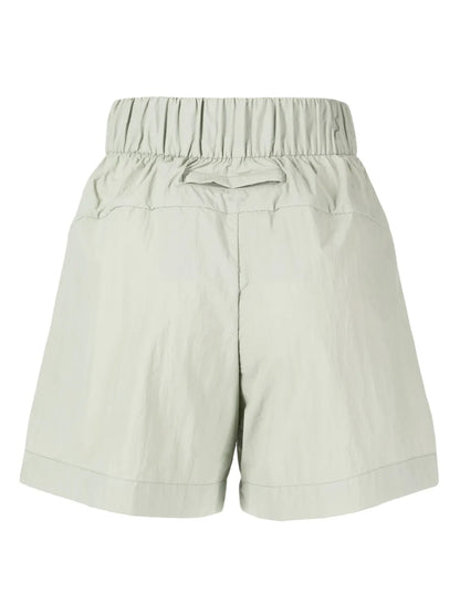 High-Waisted Elasticated Shorts