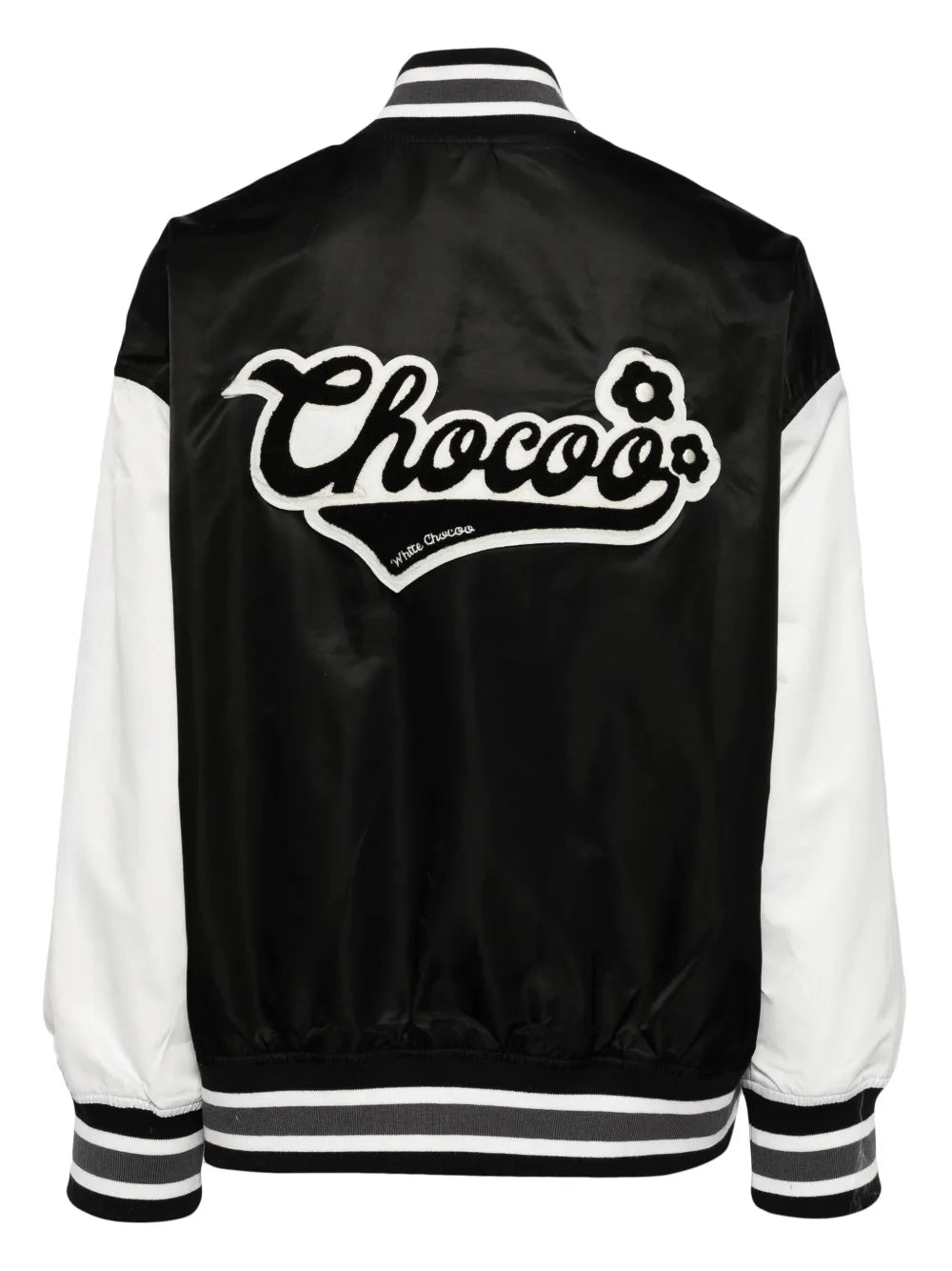 Logo-Appliqué Bomber Jacket