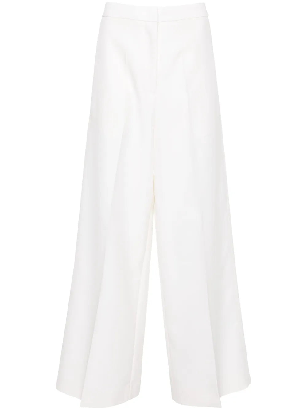 High-Waist Wide-Leg Trousers