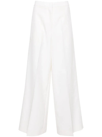 High-Waist Wide-Leg Trousers