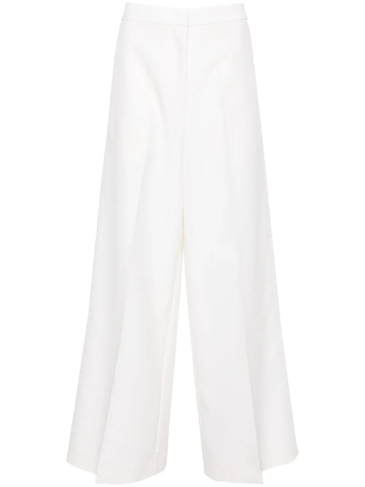High-Waist Wide-Leg Trousers