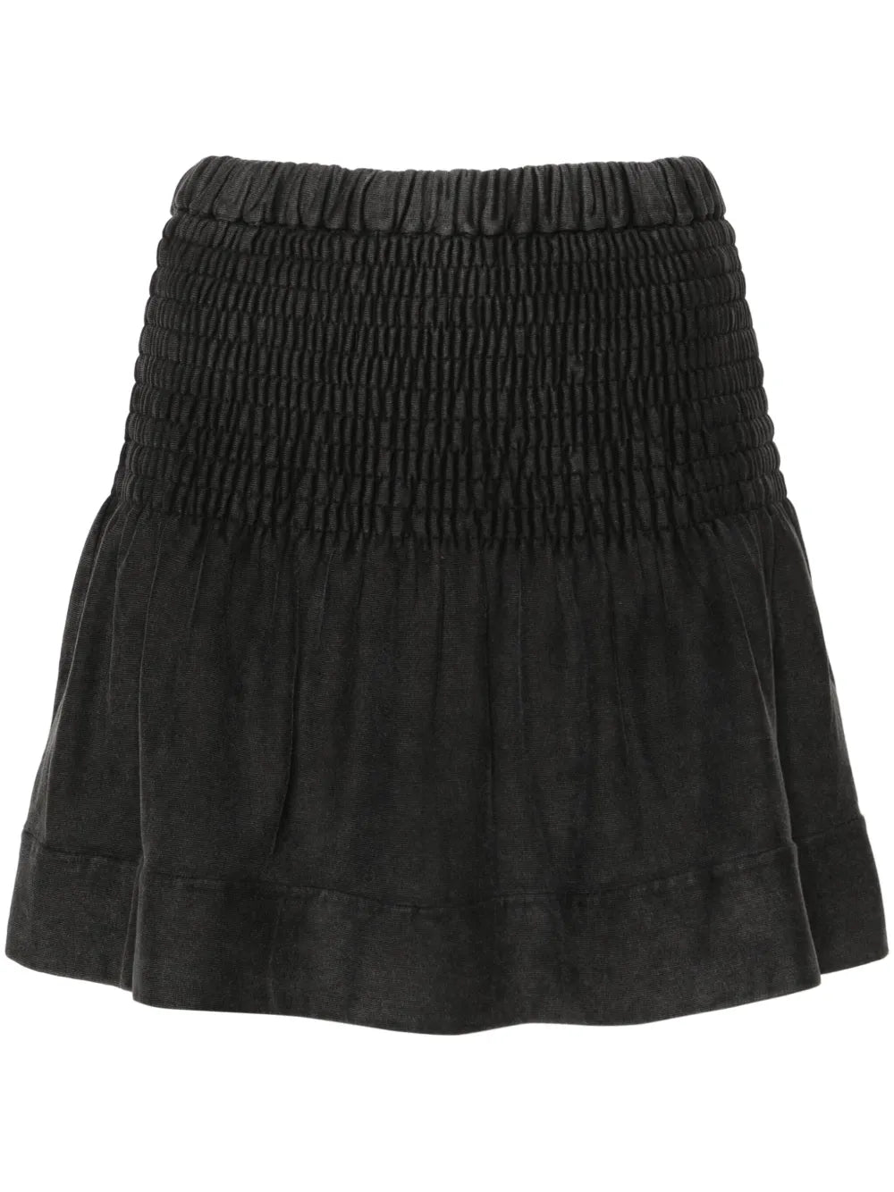 Pacifica Shirred Miniskirt