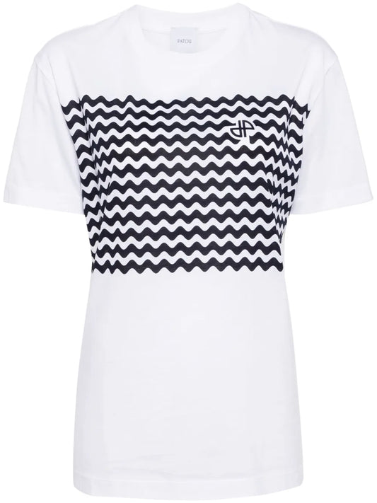 Waves Organic-Cotton T-Shirt