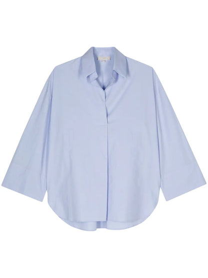 Poplin Pleated Tunic
