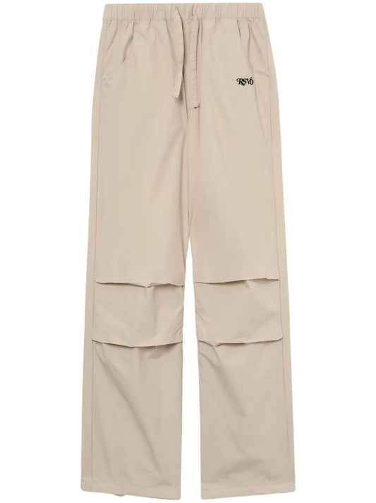 Drawstring-Waist Cotton Trousers