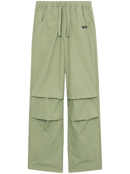 Drawstring-Waist Cotton Trousers