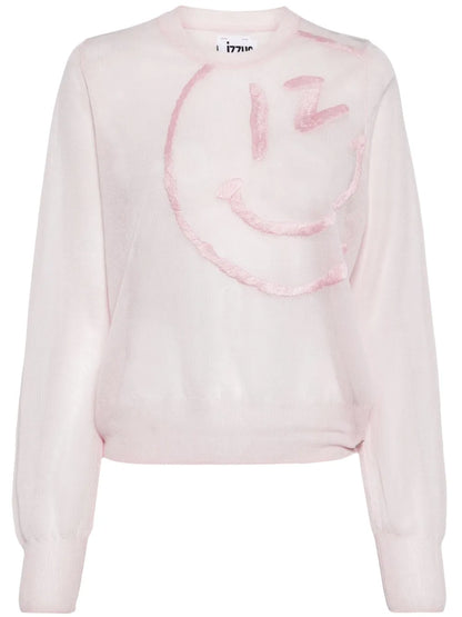 Motif-Embroidered Jumper