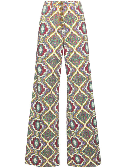 High-Rise Flared Jeans